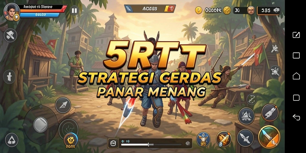 Tampilan menarik dari gameplay 5RT dengan strategi yang mendebarkan.