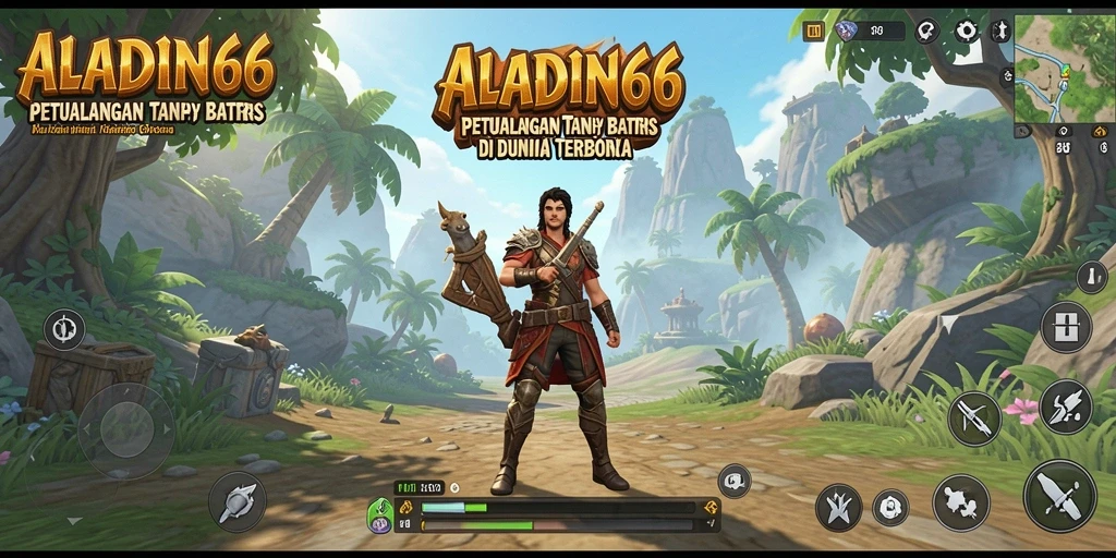Tampilan gameplay Open World yang menakjubkan dari ALADIN66.