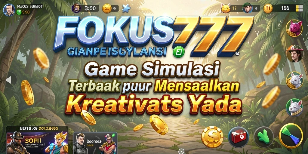 Tampilan gameplay FOKUS777 yang menarik dan dinamis
