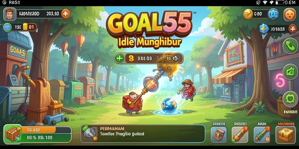 Tangkap momen seru gameplay Idle di GOAL55.