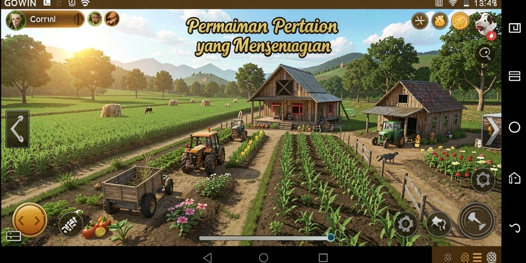 Tampilan gameplay GOWIN yang menarik dan mengasyikkan.