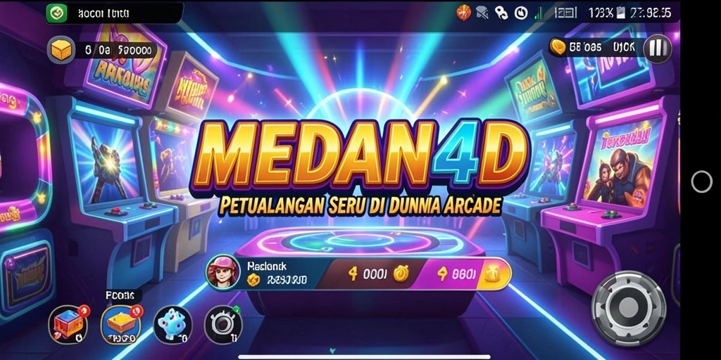 Tampilan gameplay © MEDAN4D yang penuh aksi dan seru.
