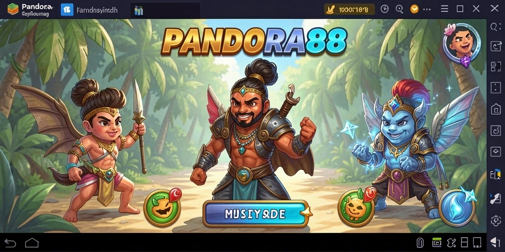 Screenshot PANDORA88 menampilkan gameplay yang seru dan mendebarkan.