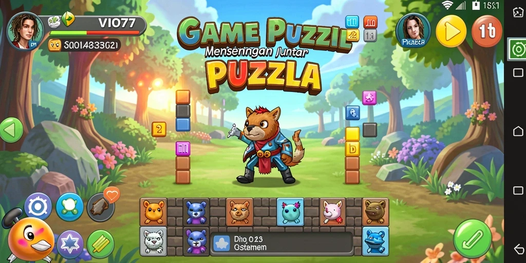 Gameplay VIO77 menunjukkan beragam teka-teki yang menantang dan menarik.