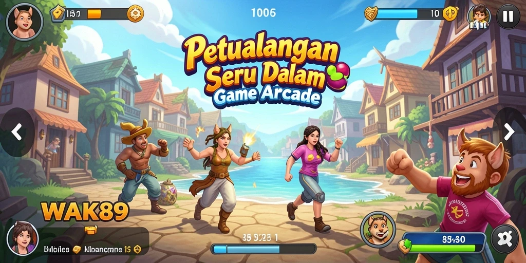Tampilan menegangkan dari <strong>WAK89</strong> saat pemain menghadapi level sulit.