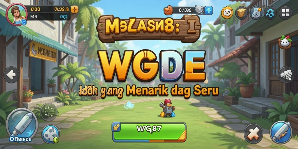 Tangkapan layar menampilkan gameplay santai dari WG87 yang menarik.