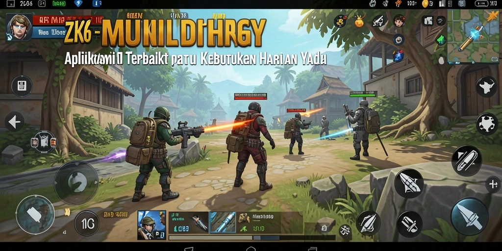 Tampilan utama ZK6 dengan antarmuka yang intuitif dan mudah digunakan.